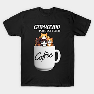 Catpuccino Coffee T-Shirt